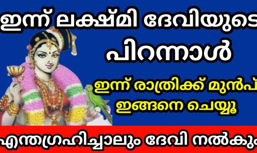 ആടിപൂര ദിവസം ഇങ്ങനെ പ്രാർത്ഥിച്ചാൽ ലക്ഷ്മി ദേവി ഏത് കാര്യവും നടത്തിത്തരും