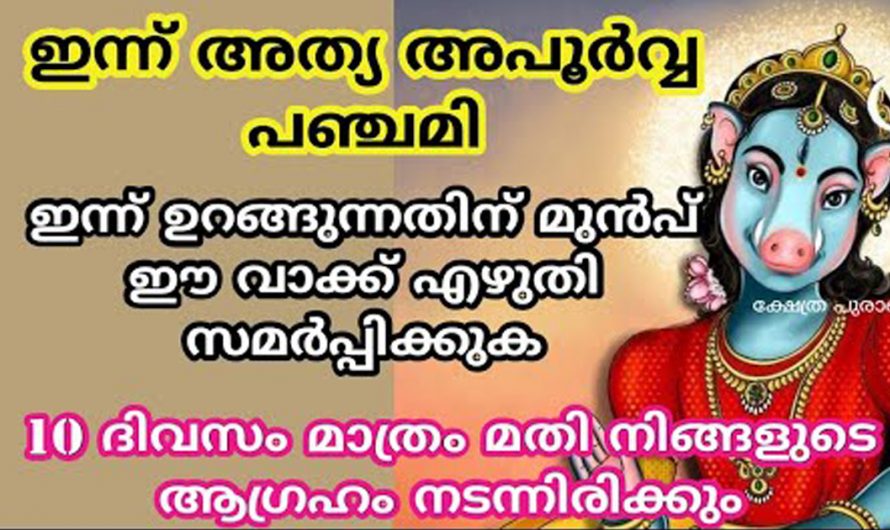 ഈ വരാൻ പോകുന്ന പഞ്ചമി ദിവസം നിങ്ങൾ ഇങ്ങനെ പ്രാർത്ഥിച്ചു കഴിഞ്ഞാൽ നിങ്ങൾക്ക് സൗഭാഗ്യം വന്നുചേരും