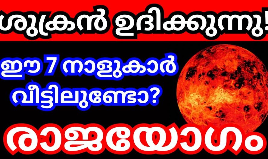 ഈ ചിങ്ങമാസം അവസാനത്തോടുകൂടി ഈ നക്ഷത്രക്കാർക്ക് രാജയോഗമാണ്