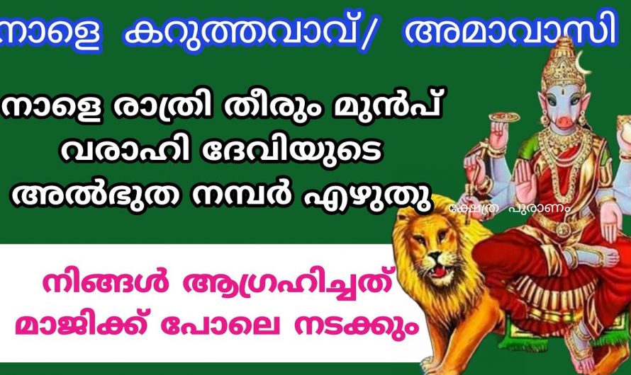 അമാവാസി ദിവസം നിങ്ങൾ ഇങ്ങനെ എഴുതി പൂജാമുറിയിൽ വെച്ച് നോക്കൂ നിങ്ങളുടെ ജീവിതത്തിലെ എല്ലാ സങ്കടങ്ങളും മാറി കിട്ടും