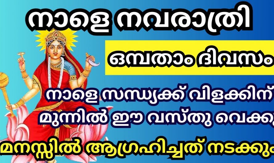 നവരാത്രി ദിവസം ഈ ഒമ്പതാം ദിവസം നിങ്ങൾ ഇങ്ങനെ പ്രാർത്ഥിച്ചു നോക്കൂ തീർച്ചയായും ഫലം ഉറപ്പാണ്