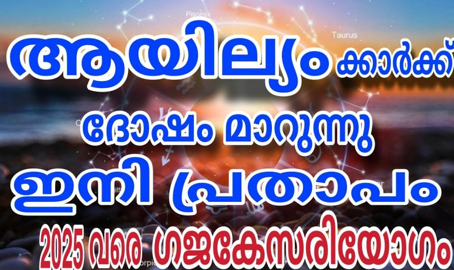 ആയില്യം നക്ഷത്രത്തിൽ ജനിച്ചവർ തീർച്ചയായും അറിഞ്ഞിരിക്കേണ്ട ചില കാര്യങ്ങൾ