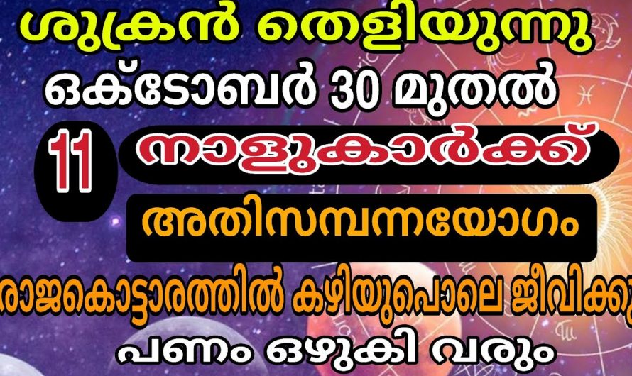 ജീവിതത്തിൽ ഉയർച്ച ഉണ്ടാകുന്ന ചില നക്ഷത്രക്കാർ