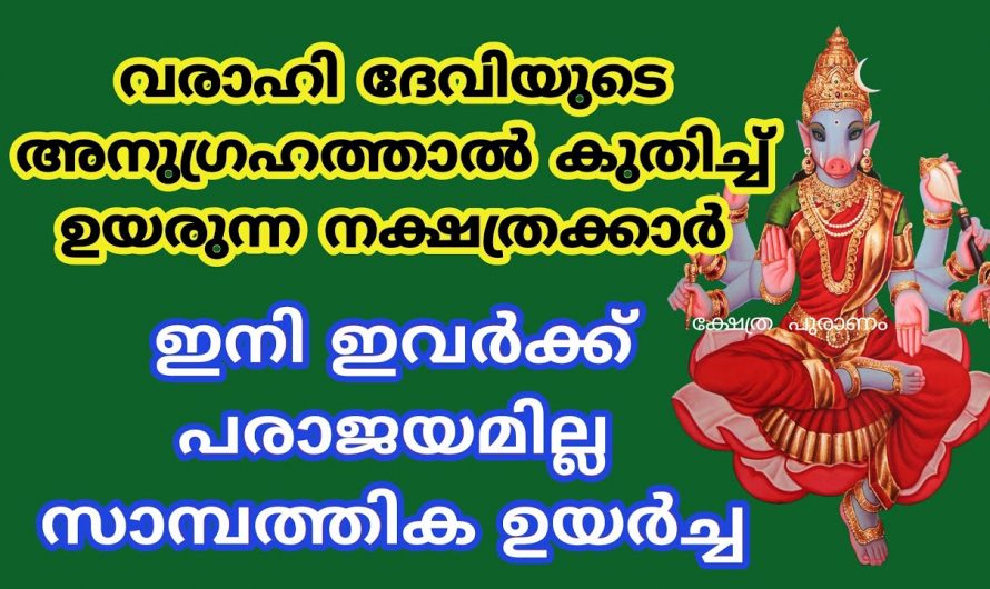 ജീവിതത്തിൽ ഒരുപാട് സന്തോഷങ്ങൾ അനുഭവിക്കാൻ പോകുന്ന ചില നക്ഷത്രക്കാർ