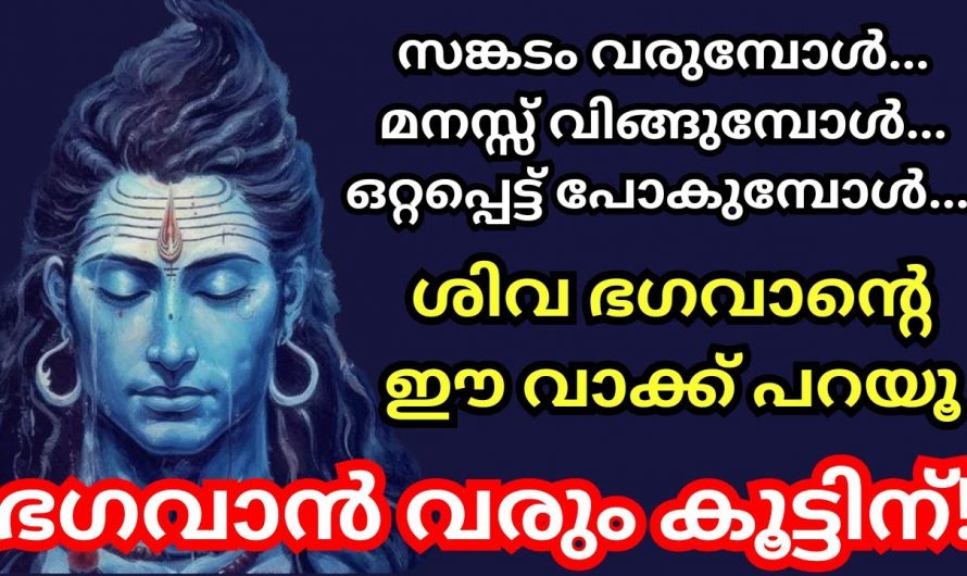 നിങ്ങൾ ഒറ്റപ്പെട്ടു എന്ന നിമിഷത്തിൽ നിങ്ങൾ ഈ ഒരു മന്ത്രം ജപിച്ചു പ്രാർത്ഥിക്കും ജീവിതത്തിൽ അത്ഭുതങ്ങൾ വരെ നടക്കാം