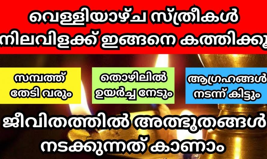 നിങ്ങളെ കുടുംബത്തിൽ ഐശ്വര്യം വരണമെങ്കിൽ ഈ ഒരു കാര്യം ചെയ്താൽ മതി