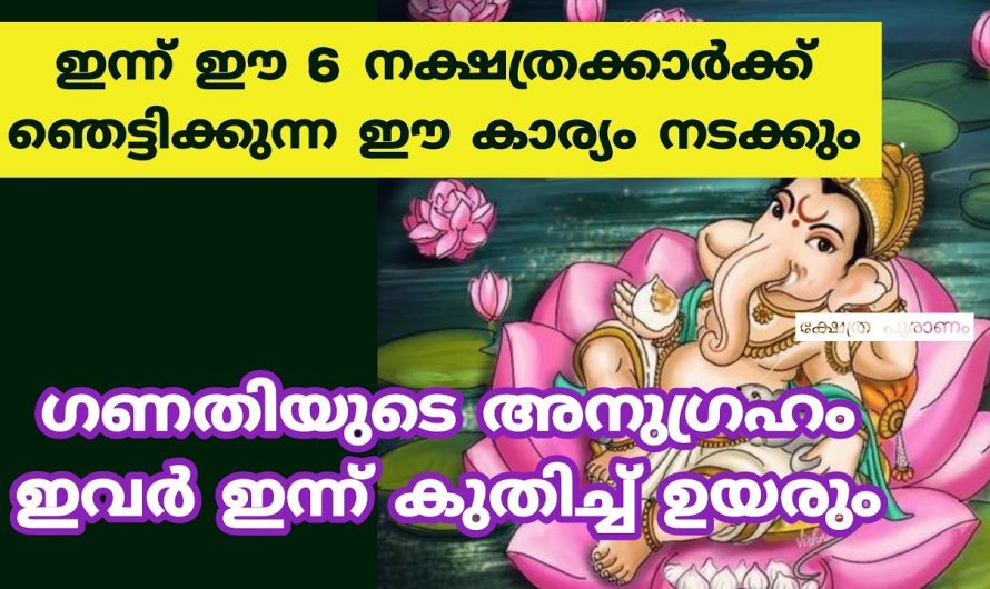 ഗണപതിയുടെ കടാക്ഷം മൂലം ഉയർച്ചയിലേക്ക് വരുന്ന ചില രാശിക്കാർ