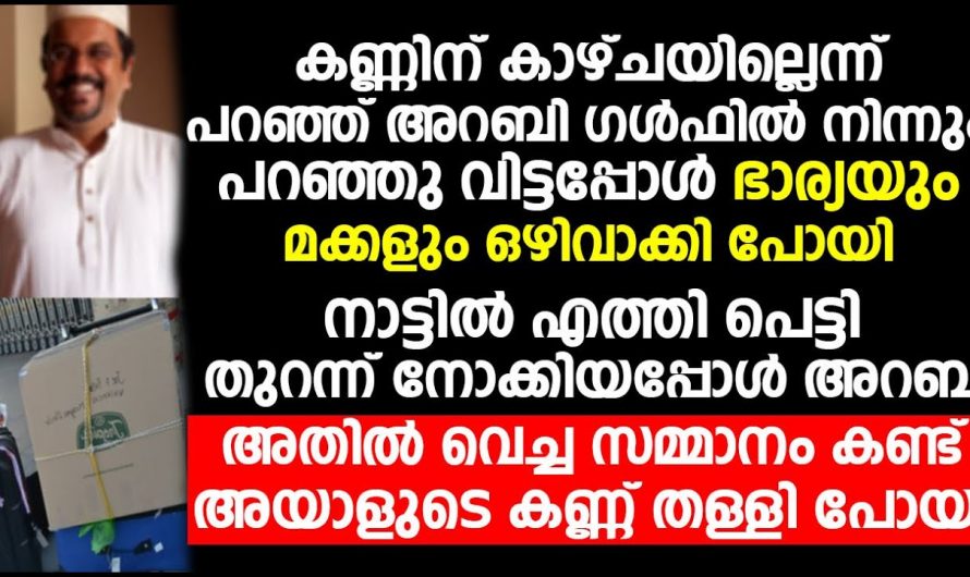 ഗൾഫിൽ നിന്ന് നിർത്തി വരാൻ പോവുകയാണ് എന്ന് പറഞ്ഞപ്പോൾ വീട്ടുകാർ പറഞ്ഞത് കേട്ടോ