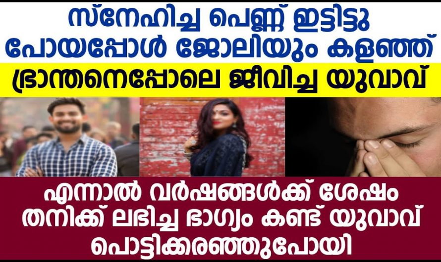 അവർ തമ്മിലുള്ള ആ സ്നേഹം അവിടെവെച്ച് നിർത്തി പക്ഷേ പിന്നീട് ആ മനുഷ്യന് സംഭവിച്ചത് കണ്ടോ