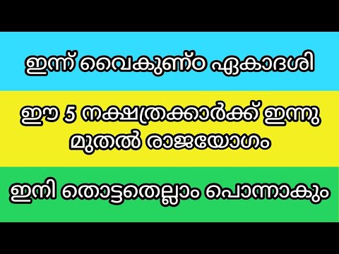 നിങ്ങൾ ഈ പറയുന്ന നക്ഷത്രക്കാരിൽ ആരെങ്കിലും ഒരാളാണെങ്കിൽ തീർച്ചയായും നിങ്ങളുടെ ജീവിതത്തിൽ നടക്കാൻ പോകുന്നത് അത്ഭുതങ്ങൾ