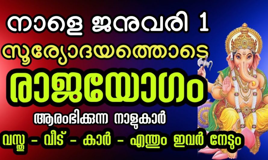 ഇനി ഈ നക്ഷത്രക്കാരുടെ ജീവിതത്തിൽ രാജയോഗം തന്നെയാണ് അത്തരം ചില നക്ഷത്രക്കാർ ഈ പറയുന്നവരാണ്