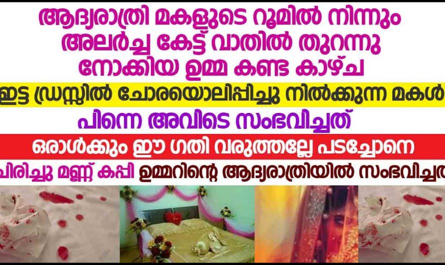 ഒരുപാട് ആഗ്രഹത്തോടെയാണ് ആദ്യരാത്രിക്ക് വേണ്ടി അവർ ഒരുങ്ങിയത് പക്ഷേ പിന്നീട് അവരുടെ ജീവിതത്തിൽ ഉണ്ടായത് ഞെട്ടിക്കുന്ന നിമിഷങ്ങൾ