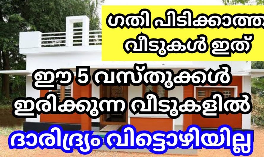 നിങ്ങടെ വീടുകളിൽ ഈ പറഞ്ഞാൽ ലക്ഷണങ്ങൾ ഉണ്ടെങ്കിൽ തീർച്ചയായും നിങ്ങൾ സൂക്ഷിക്കുക