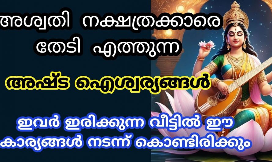 അശ്വതി നക്ഷത്രക്കാരുടെ ജീവിതത്തിൽ സംഭവിക്കാൻ പോകുന്നത് ഇനി ഈ പറയുന്നവയാണ്