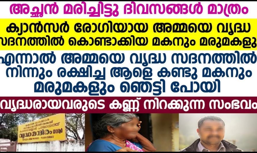 അമ്മയെ തനിച്ചാക്കുന്നവർ തീർച്ചയായും ഇത് അറിഞ്ഞിരിക്കണം ജീവിതത്തിൽ നഷ്ടപ്പെടാൻ ഉള്ളത് നിങ്ങൾക്ക് മാത്രമാണ്