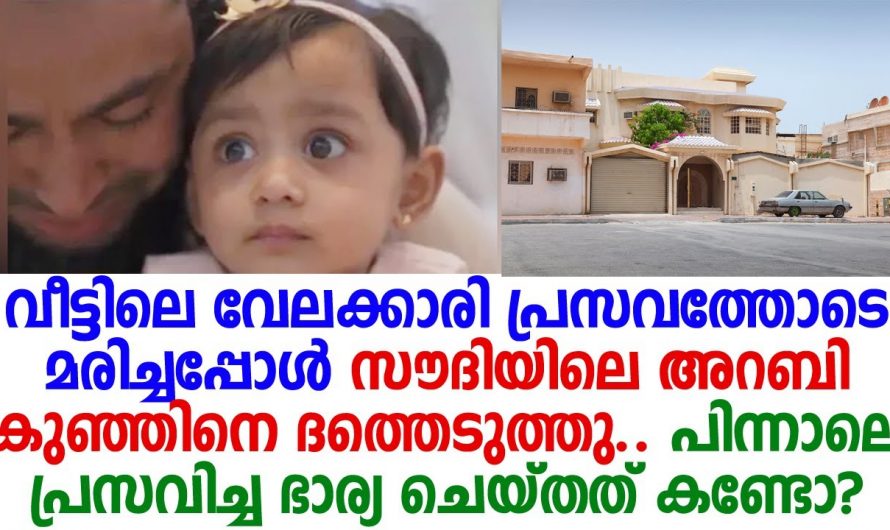 പ്രസവത്തിനു ശേഷം അമ്മയെ നഷ്ടപ്പെട്ട കുഞ്ഞിനെ ഏറ്റെടുത്ത് അറബി കുടുംബം. ആ കുഞ്ഞിന്റെ ജീവിതത്തിൽ സംഭവിച്ചത് കണ്ടോ.