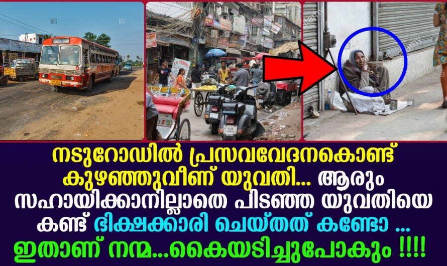 റോഡിൽ പ്രസവ വേദന വന്ന യുവതിയെ കണ്ട് ഭിക്ഷാടനക്കാരി ചെയ്തത് കണ്ടോ. എല്ലാവരും അവരെ തൊഴുതു നിന്നു.