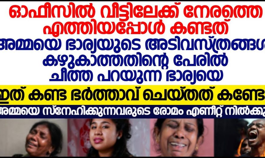 മരുമകൾ അമ്മായിഅമ്മയെ കൊണ്ട് വീട്ടിലെ പണികൾ ചെയ്യിപ്പിക്കുന്നത് കണ്ട് മകൻ ചെയ്തത് കണ്ടോ. ഇതായിരിക്കണം മകൻ.