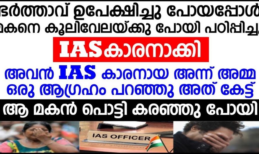 കഷ്ടപ്പാടുകളിൽ നിന്നും IASകാരനായ മകൻ. കാണാതെ പോയ അച്ഛനെ കണ്ടെത്തിയപ്പോൾ സംഭവിച്ചത് കണ്ടോ.