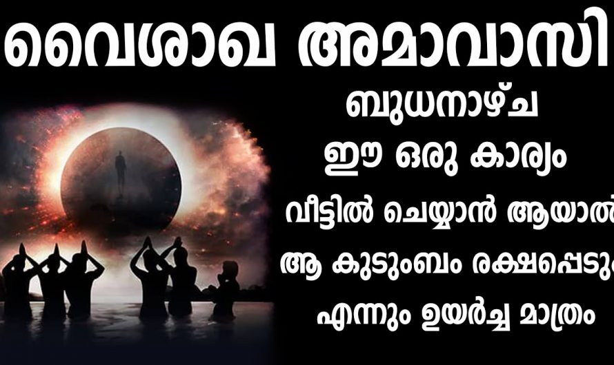 ഈ കറുത്തവാവ് ദിവസം പിതൃക്കൾക്കുവേണ്ടി ഈയൊരു കാര്യം ചെയ്താൽ മതി. സർവ്വ ഐശ്വര്യം വന്നുചേരും.